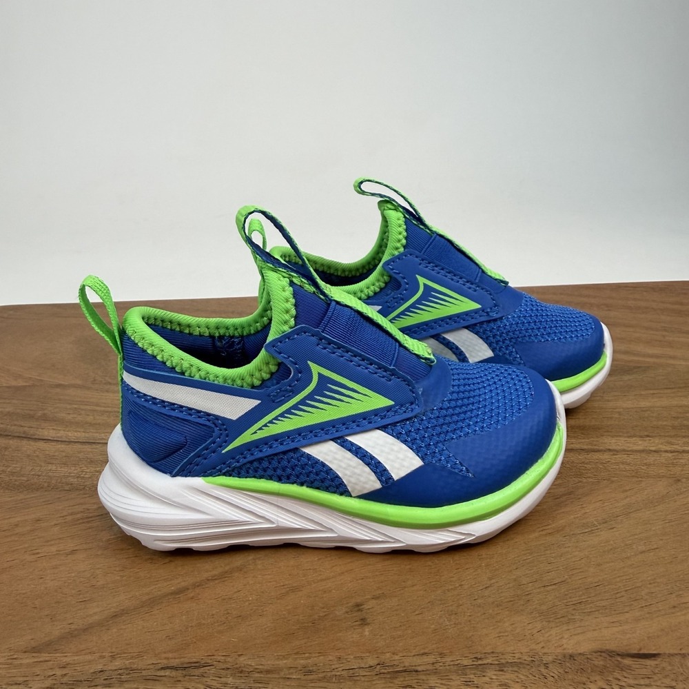 New Little Kids Reebok Lite Spinner Blue Comfort Casual Sneakers Size 5 C‎ NIB